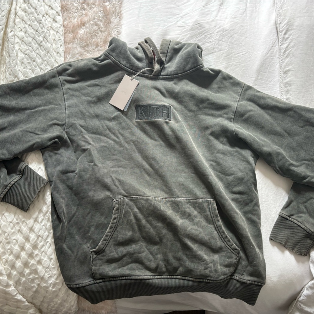 Kith grey patterned sweatshirt - unisex